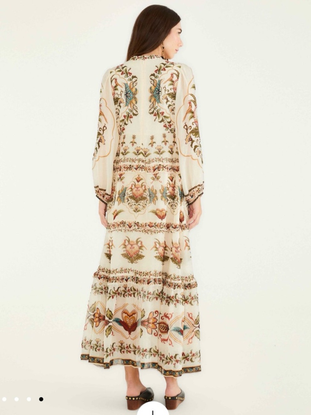FARM Rio Majestic Hearts Maxi Dress, NWT 🇧🇷 - Picture 3 of 16